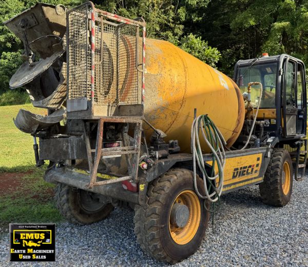2 x Dieci 4WD F7000 Concrete Mixer Trucks, E.M.U.S MS1175 image