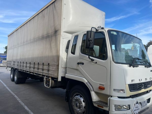 2012 Mitsubishi Fuso FIGHTER Curtain Sider image