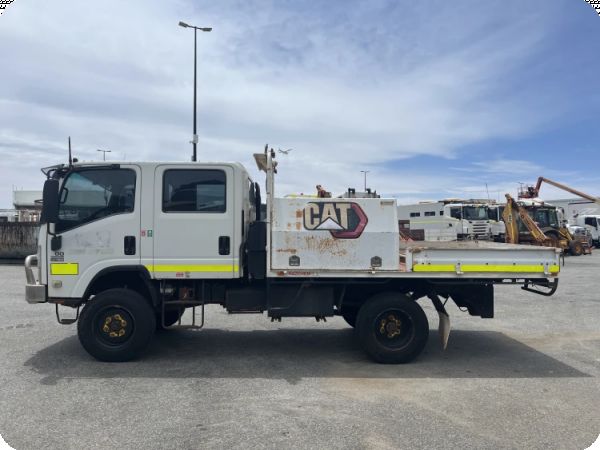 2009 Isuzu 300 Crew Cab 4x2 Tray Truck image