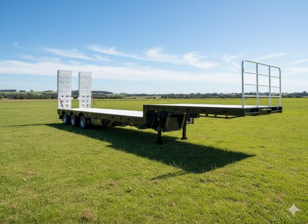 2026 Stonestar Semi Drop Deck Drop Deck Electric Widener image