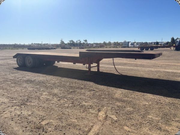 2001 Drop Deck Beaver Tail Dual Axle image