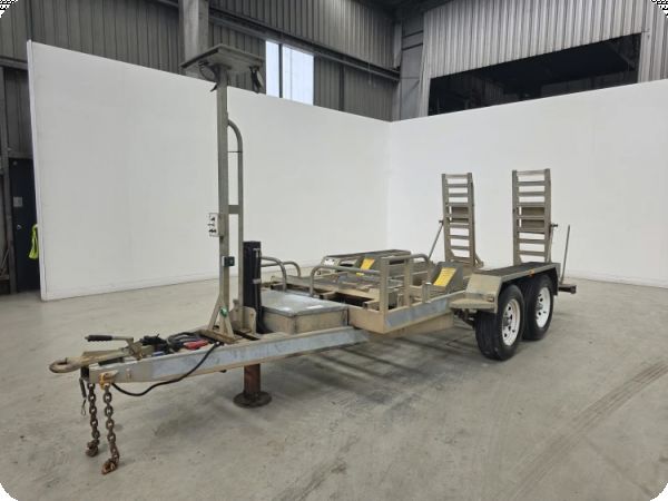 2020 Dean Trailers Dual Axle Plant Trailer w/Ramps (Ex Lease) image