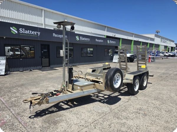 2020 Dean Trailers Dual Axle Plant Trailer w/Ramps (Ex Lease) image