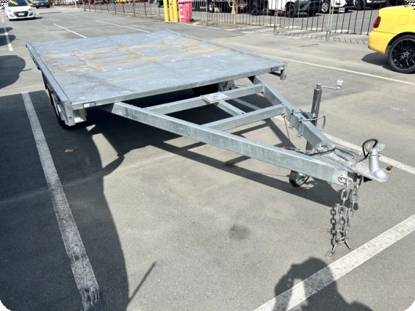 2021 Budjet 10 x 7 Flat Top Single Axle image