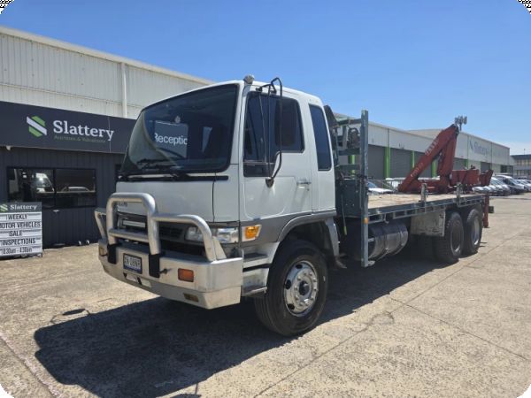 2000 Hino FM 6x4 Crane Truck (Manual) (22.5T GVM) image