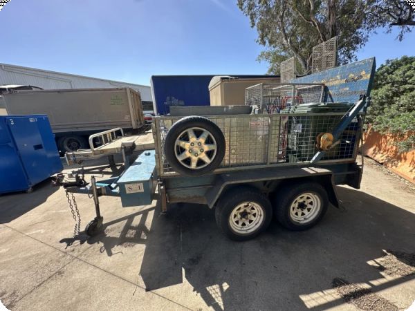 2006 Australian Trailers 8x5 Dual-Axle Box Trailer image