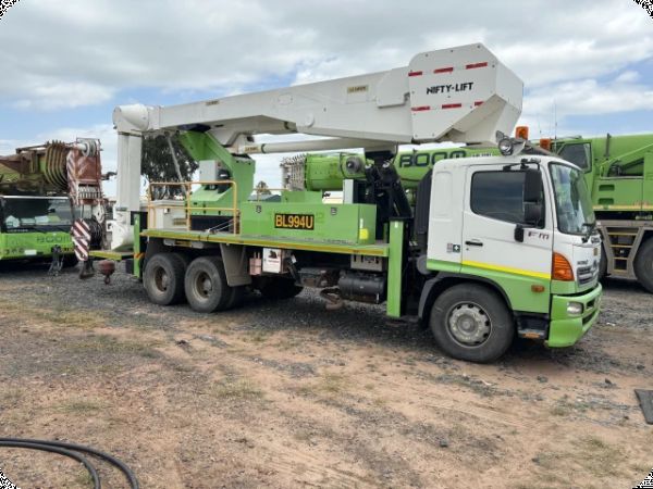 2013 Hino FM500 6x4 with Niftylift EWP image