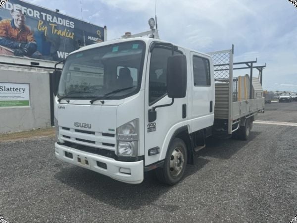 2015 Isuzu NH NPR400 155/75 (4x2) Tray Truck **Council Asset** image