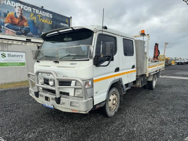 2012 Mitsubishi Canter 918 7/800 (4x2) Tray Truck image