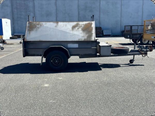 2002 Trailer Factory Single Axle 6x4 Trailer Model CHD image