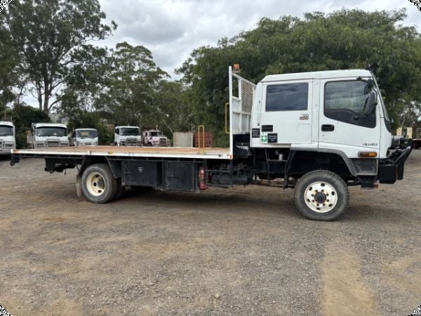 2007 Isuzu FTS 750 Dual Cab 4x4 Tray Truck image