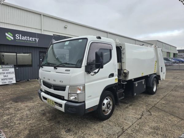 2017 Fuso Canter 918 4x2 Garbage Truck (Council Asset) image