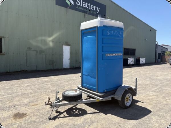 2018 JEBB Homemade Single Axle Portable Toilet image