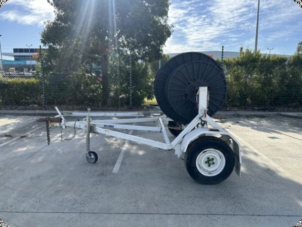 2008 Homemade Single Axle Cable Reel Trailer image