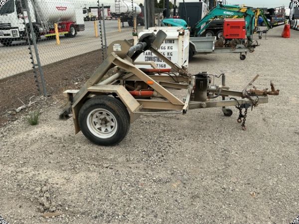 2000 Rogers 1T Single Axle Cable Reel Trailer image