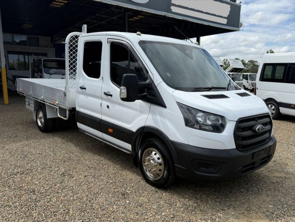 2019 Ford Transit Tray Dropside 470E VO RWD Double Cab image