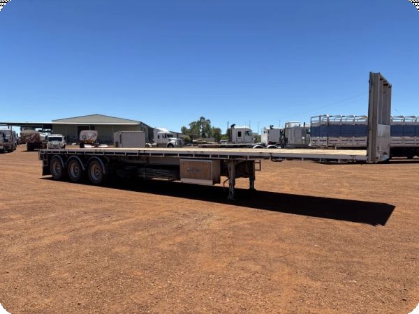 2012 Vawdrey Tri-Axle Flat Deck image
