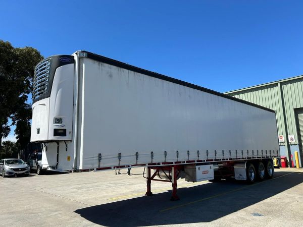 2017 Barker St3 Od 22 Pallet Refrigerated Sd Tail Gate image