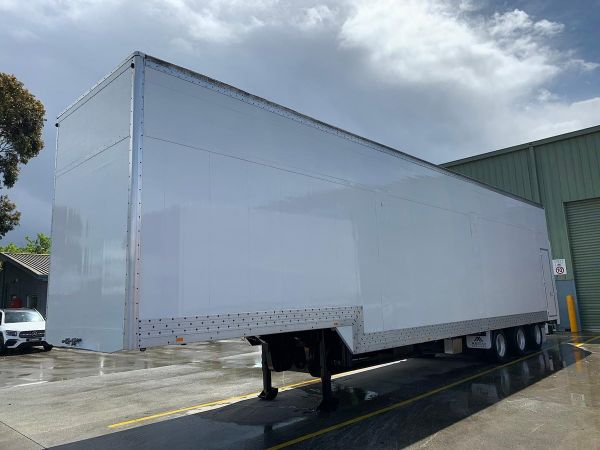 2007 Barker 14.6M Drop Deck/ Hydraulic Mezzanine, Tail Gate 4.6M image