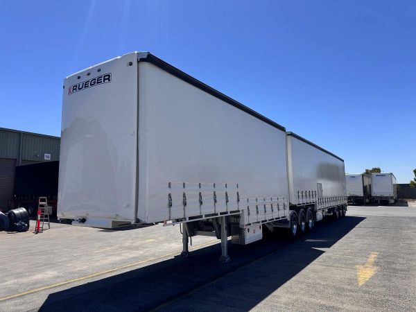 2022 Krueger St3 34 Pallet Drop Deck B Double Mezzaine image