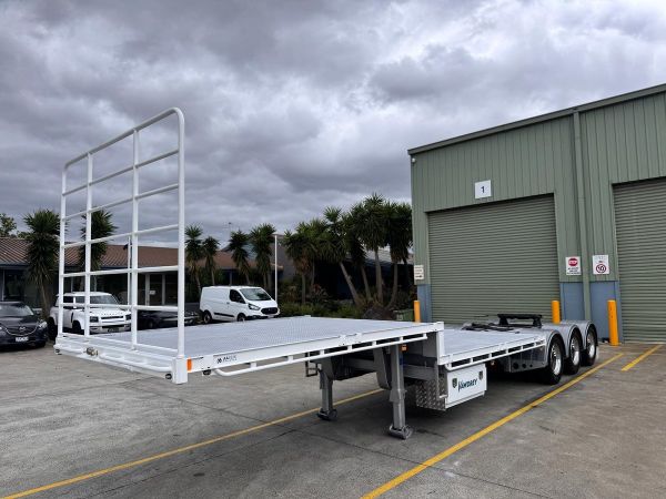 2006 Vawdrey St3 Lead A 12 Pallet Drop Deck Semi image