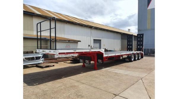 2026 FWR TRI AXLE DROP DECK TRAILER 45FT image