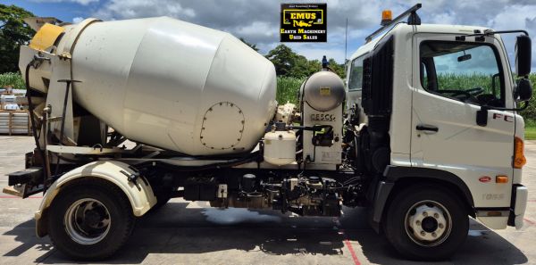 2012 Hino FC7J Concrete Agi Truck, 2.6m3, E.M.U.S TS928 image