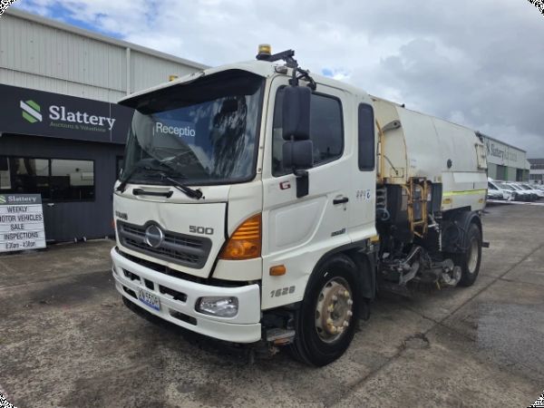 2012 Hino 500 FG 4x2 Sweeper Truck (Auto) (Dual Control) image