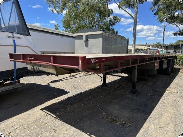 Dual Axle Flat Deck Trailer image
