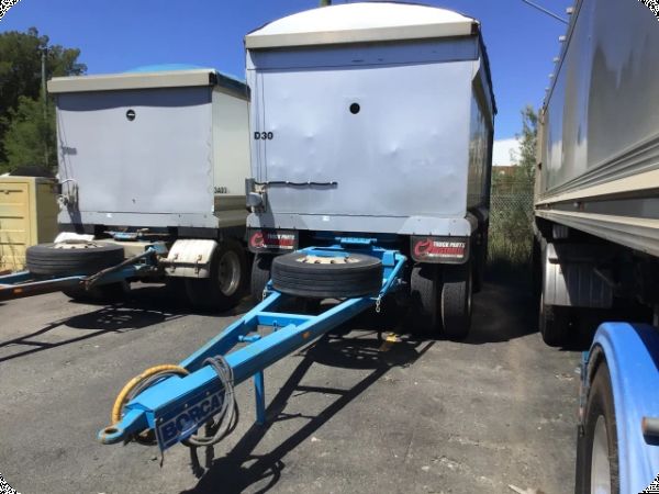 2005 Borcat BC5003 Tri-Axle Tipper Dog Trailer image