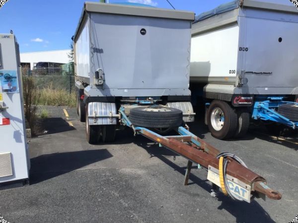 2014 Borcat 3A Dog 41261 Tri-Axle Tipper Dog Trailer image