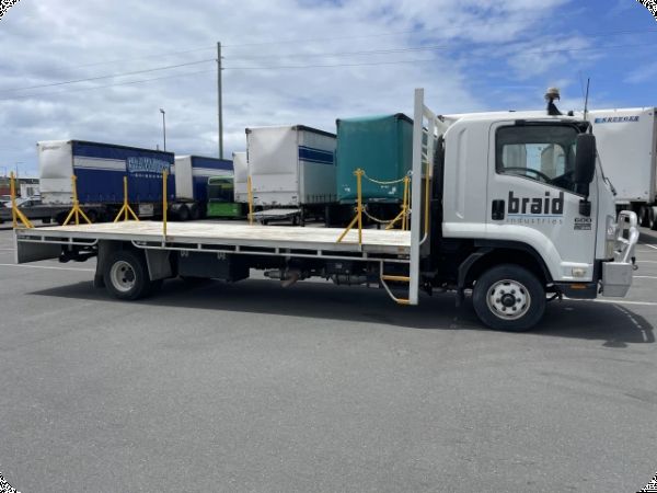 2012 Isuzu FRR600 FH X-Long 4x2 Tray Truck image