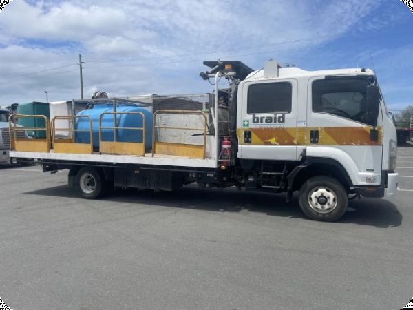 2012 Isuzu FRR660 4x2 Tray Truck image