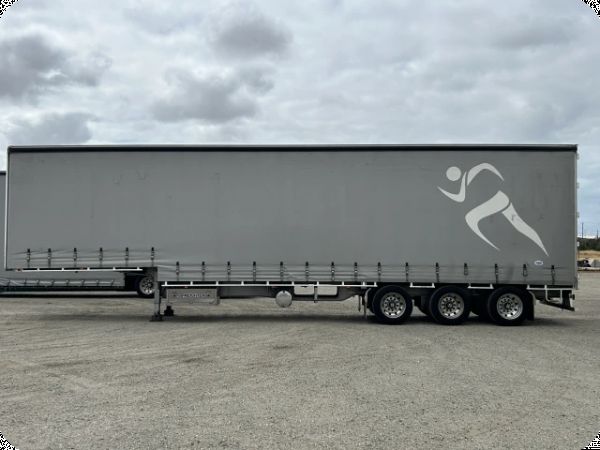 2023 Maxitrans ST3 Drop Deck Curtainsider B Trailer With Mezz image