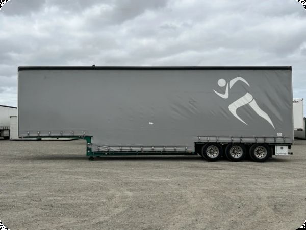 2013 Maxitrans ST3 Double Drop Curtainsider B Trailer With Mezz image