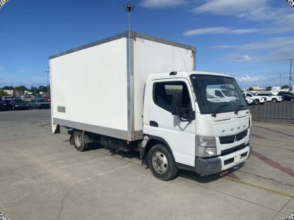 2016 Fuso Canter 4x2 Pantech W/ Tuckaway Tailgate Loader image