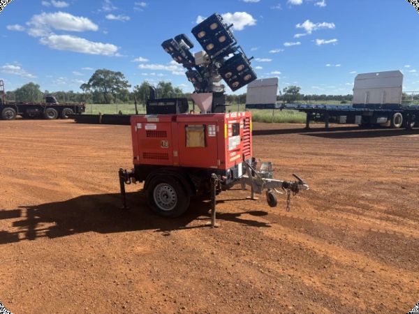 2017 Power Link World Single Axle Lighting Tower Trailer image