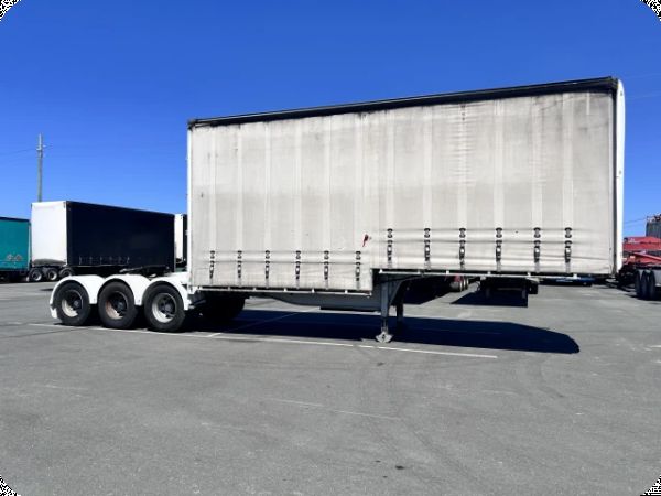 2018 Krueger ST-3-38 Curtainsider Drop Deck A Trailer image