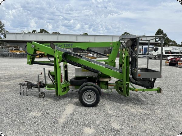 2010 Nifty Lift 120TE Trailer Mounted EWP. image