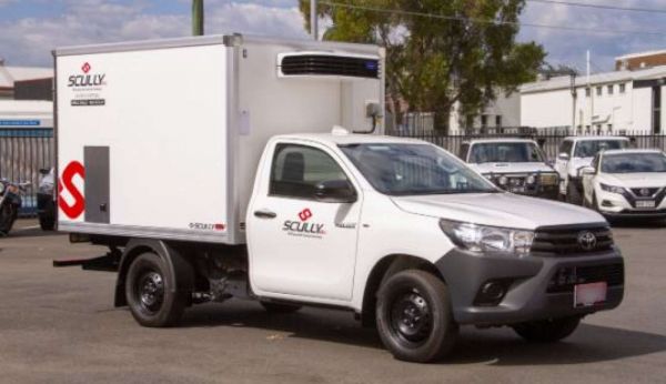 2026 New Toyota HILUX 1700 High Back Refrigerated Ute image