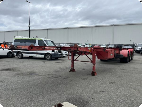 2007 Haulmark 3ST37 B-Double Lead Skeletal Trailer image