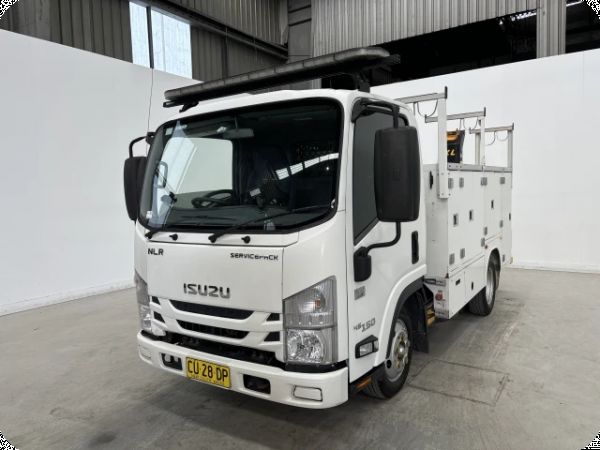 2019 Isuzu NLR 45 150 4x2 Service Truck (Car License) (Auto) (Ex Lease) image
