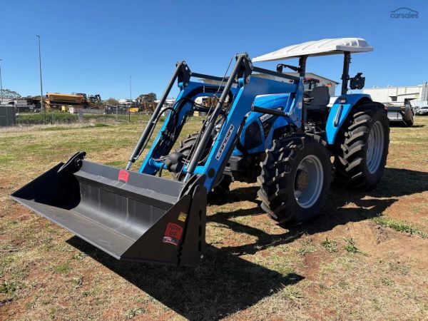2024 Landini Super DT 100 ROPS with Front End Loader & Bucket image