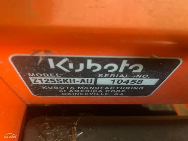 Kubota Z125SKH-54-AU image