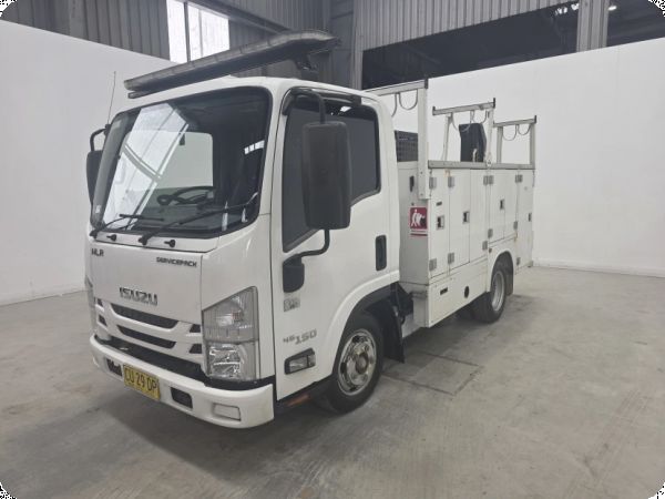 2019 Isuzu NLR 45 150 4x2 Service Truck (Car License) (Auto) (Ex Lease) image