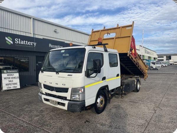 2014 Fuso Canter 918 4x2 Tipper (Manual) (Council Asset) image
