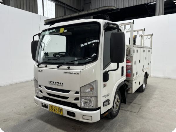 2019 Isuzu NLR 45 150 4x2 Service Truck (Car License) (Auto) (Ex Lease) image