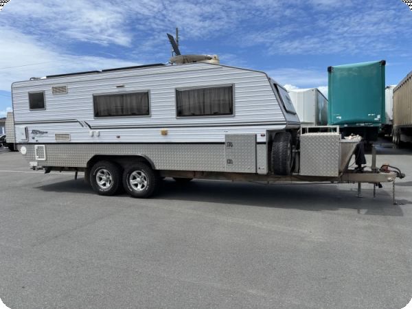 2012 Bushtracker Custom Built 21ft Dual Axle Caravan image