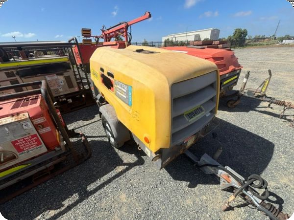 2011 Atlas Copco XAS-88KD Single Axle Trailer image