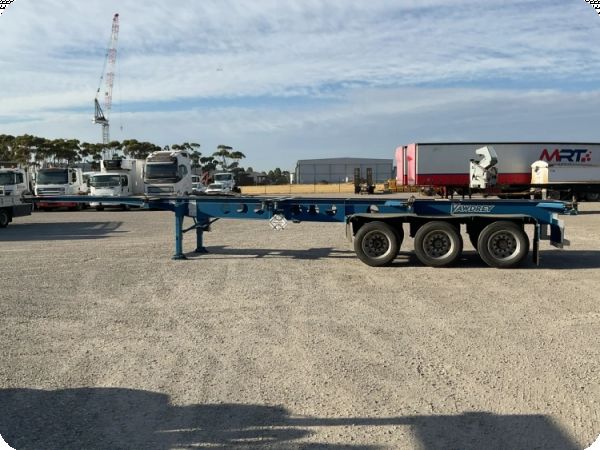 2024 Vawdrey VB-S3 Skeletal B Trailer image